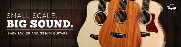 Taylor Baby and GS Mini Acoustic Guitars | zZounds