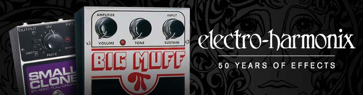 With fuzz, reverb, delay, modulation and more, there's an Electro-Harmonix pedal for every player!