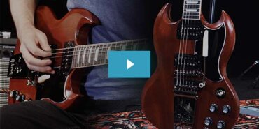 Video Demo: Gibson Les Paul and SG Faded