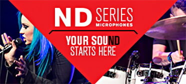 Electro-Voice ND Series Microphones: Your sound starts here