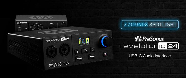 zZounds Spotlight: PreSonus Revelator io24 USB-C Audio Interface
