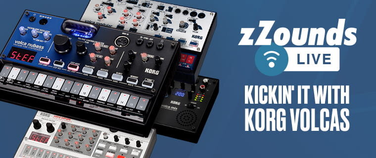 zZounds Live: Kickin' It with Korg Volcas