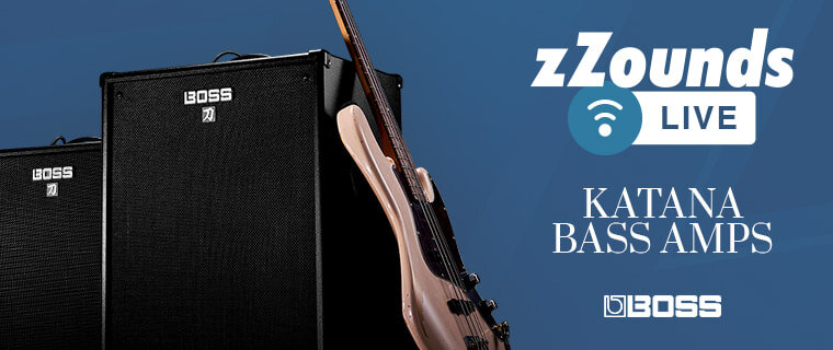 zZounds Live: Boss Katana Bass Amplifiers