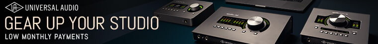 Universal Audio: Gear up your studio, easy monthly payment plans