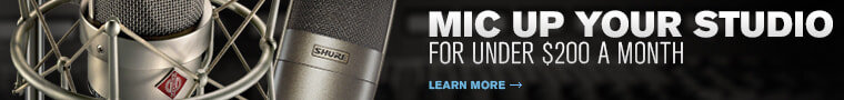 Mic up your studio for under $200 a month: learn more