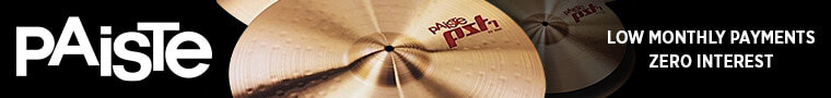 Paiste: Low monthly payments, zero interest